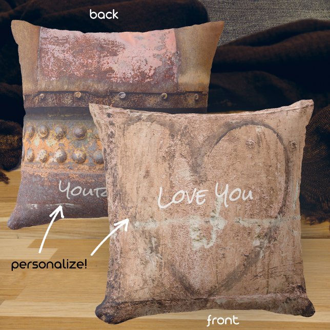 Love You customizable Throw Pillow (Creator Uploaded)