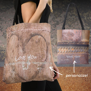 Love You customizable Tote Bag