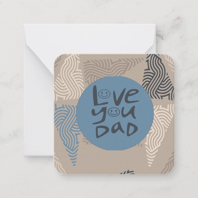Love you Dad Card (Front)