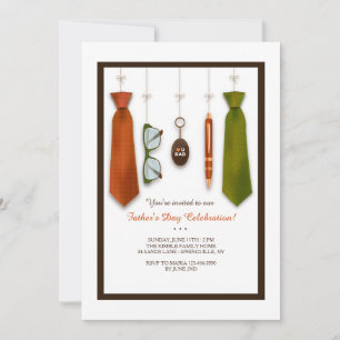 Love You Dad Father's Day Invitation