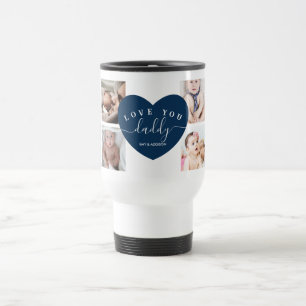 Love You Dad Gift Personalized Daddy Best Dad Cute Travel Mug