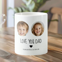 Love You DAD Personalized Face Photo Custom