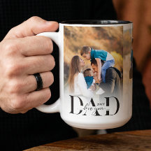 Love You Dad Photo Collage Father's Day Keepsake