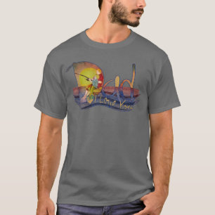 Love you dad text father and son fishing t-shirts