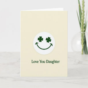 Love You Daughter Simple Card