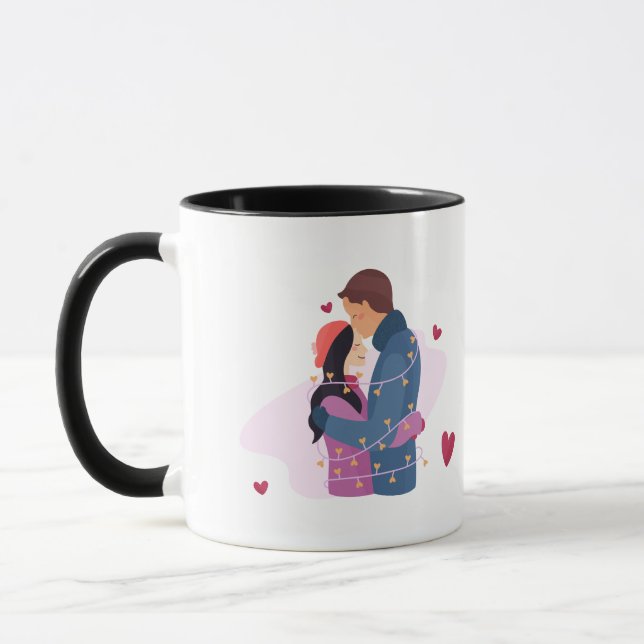 love you diy mug (Left)