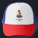 Love You Forever, Dad -  Men's Value  Trucker Hat<br><div class="desc">Capture the timeless bond between father and child with this touching design, “Love You Forever, Dad.” This emotional illustration shows a heartfelt moment of a dad lovingly holding his child close — symbolizing warmth, safety, and unconditional love. Rendered in a cartoon-realistic style with soft colours and clean lines, this artwork...</div>