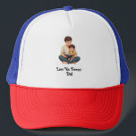 Love You Forever, Dad -  Men's Value  Trucker Hat<br><div class="desc">Capture the timeless bond between father and child with this touching design, “Love You Forever, Dad.” This emotional illustration shows a heartfelt moment of a dad lovingly holding his child close — symbolizing warmth, safety, and unconditional love. Rendered in a cartoon-realistic style with soft colours and clean lines, this artwork...</div>