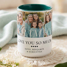 Love You Grammy Personalized 5 Photo Collage Gift