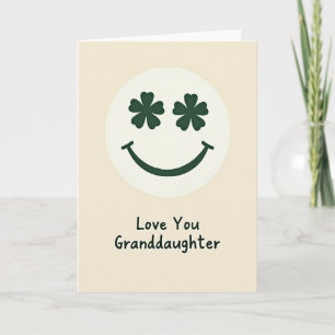 Love You Granddaughter Card