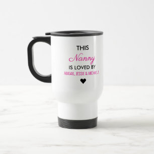Love You Grandma" 1-photo Travel Mug