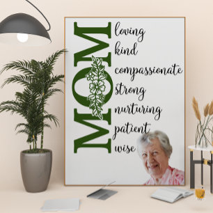 Love you Grandma...character traits Poster