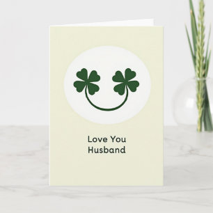 Love You Husband Lucky Card