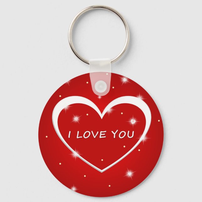 Love you keychain (Front)