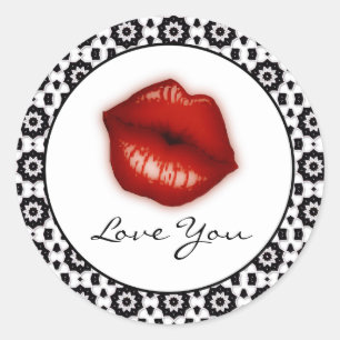 Love You: Lips Stickers
