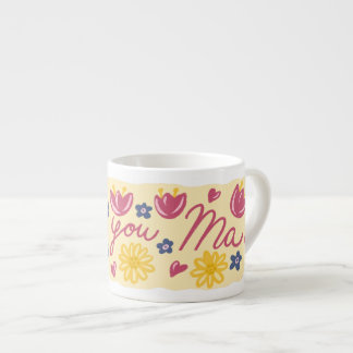 Love You Ma Floral Mug – Mother’s Day Gift