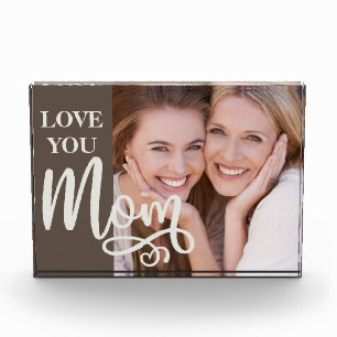Love You Mom Custom Photo