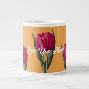Love you Mom Designed Gift Large Coffee Mug
