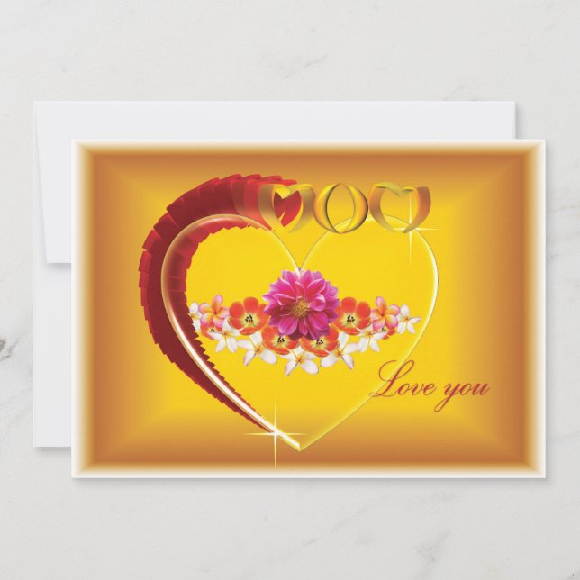 Love You Mom Happy Mother's Day Card (Front)