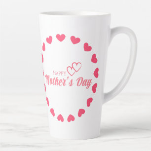Love you Mom Happy Mother's day  Latte Mug