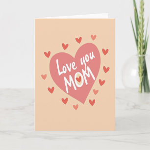Love You Mom Heartfelt Scene Card