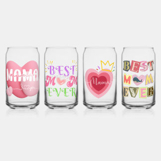 Love You Mom - Lunettes personnalisées Set for Tha