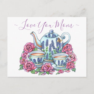 Love You Mom Postcard