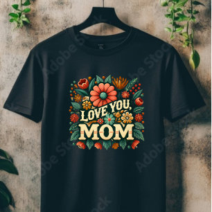Love You, Mom Tri-Blend Shirt