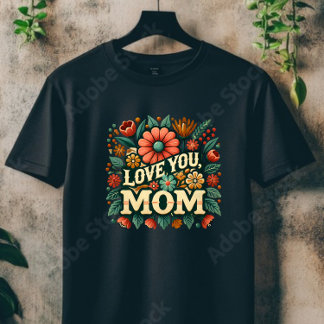 Love You, Mom Tri-Blend Shirt