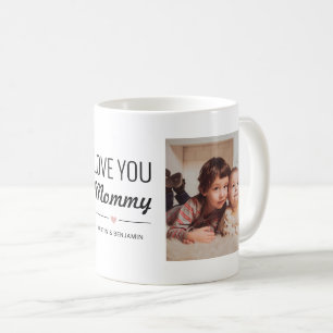 Love You Mommy Birthday Custom Photo Coffee Mug