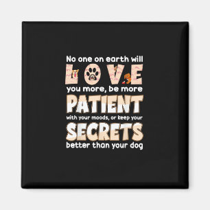 Love You More Animal Rescue Pet Lover Design  Magnet