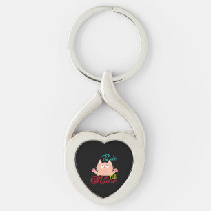 Love You More Elegant Style  Keychain