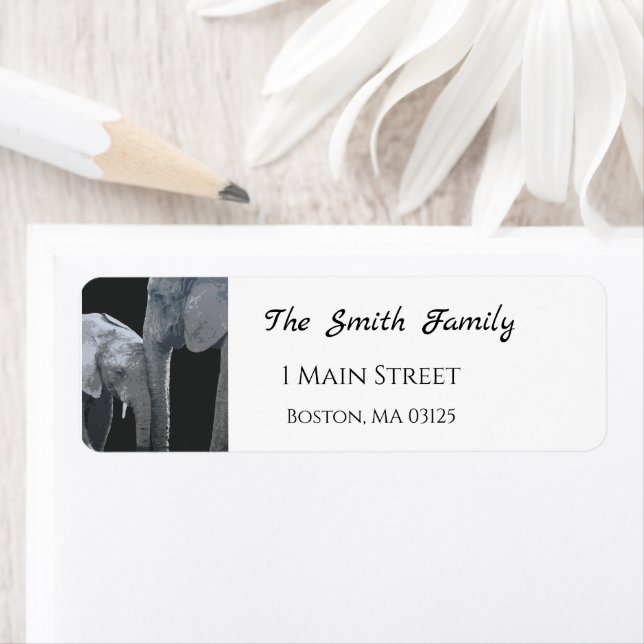 Love You More, Elephant Original Art Address (Insitu)