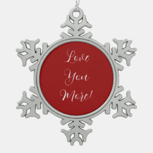 Love You More Ornament 2022