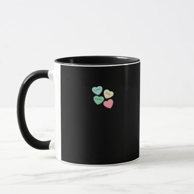 Love You More Signature Design  Mug (Left)