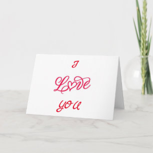 LOVE YOU *MORE THAN ANYONE/ANYTHINY* BIRTHDAY CARD