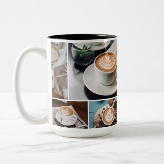 Love you my shop Two-Tone coffee mug
