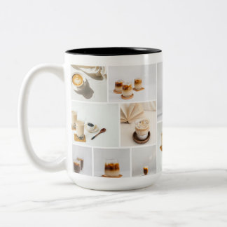 Love you my shop Two-Tone coffee mug