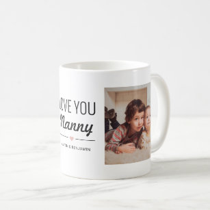 Love You Nanny Birthday Custom Photo Coffee Mug