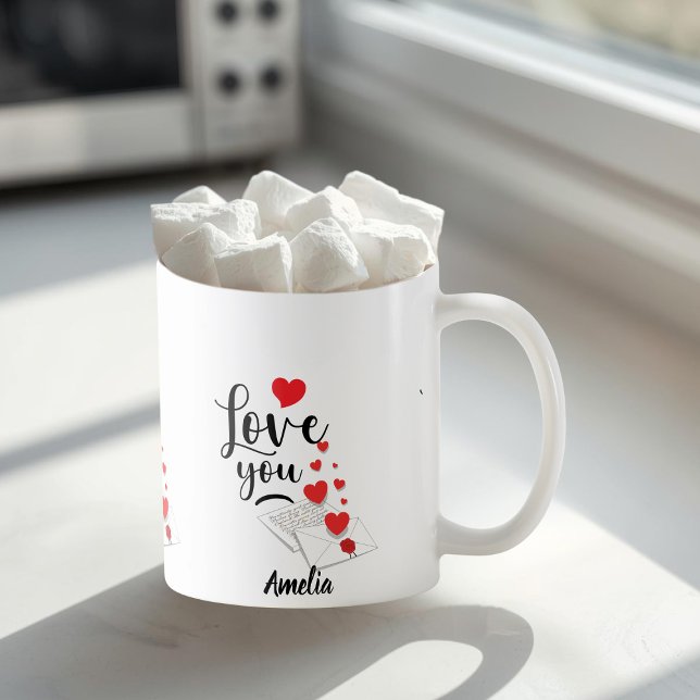 Love You Personalized Mug (Creator Uploaded)