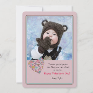 Love You Photo Carte Saint Valentin