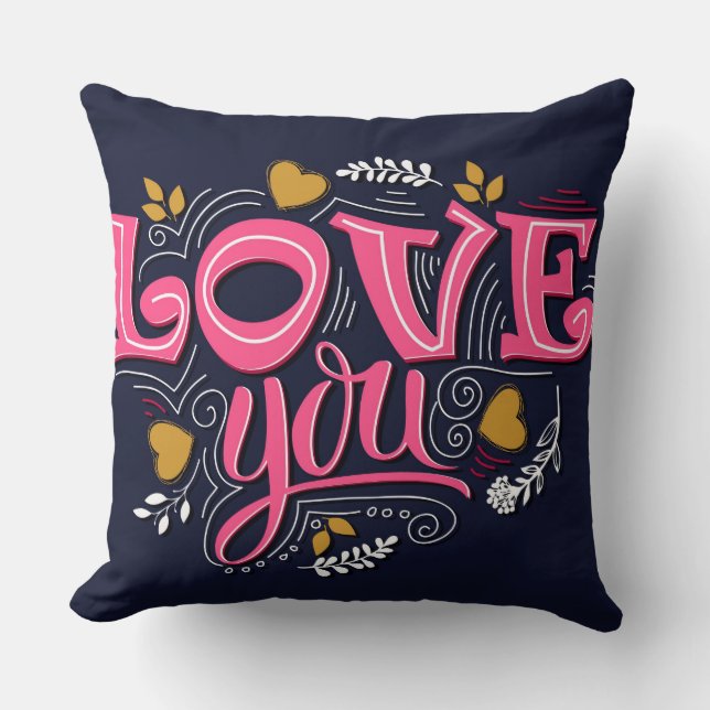 Love You Pillow (Front)
