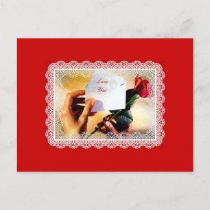 Love You Postcard