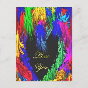 Love You_ Postcard