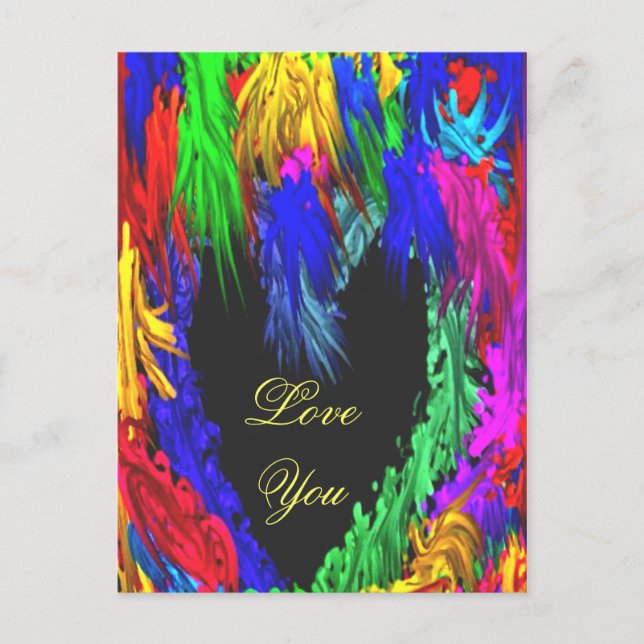 Love You_ Postcard (Front)