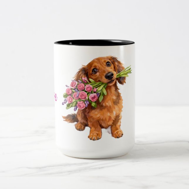 Love You Pup Mug (Center)