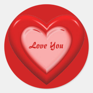 Love You Sticker