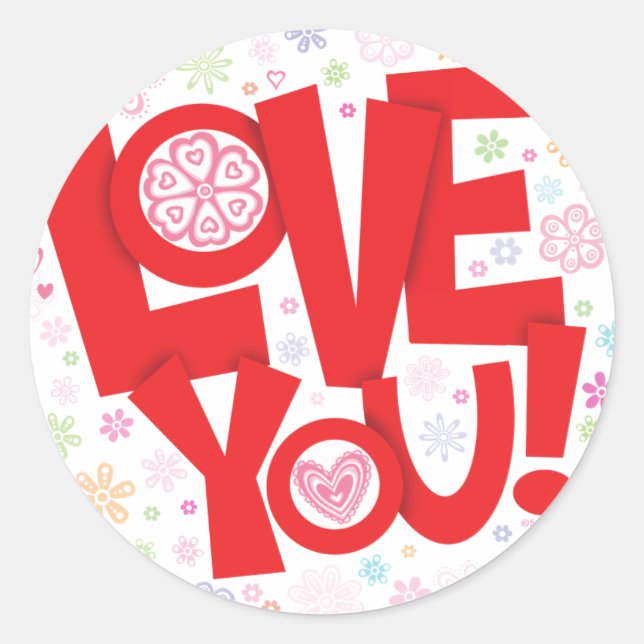 Love You! Stickers (Front)
