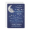 Love You The Moon and Back Baby Shower Invitation