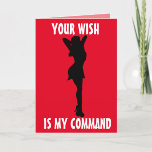 LOVE YOU TO HUSBAND HIM NAUGHTY CARDS